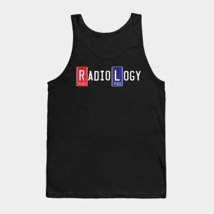 Radiology Markers X-Ray Right Left Lead Marker Tank Top